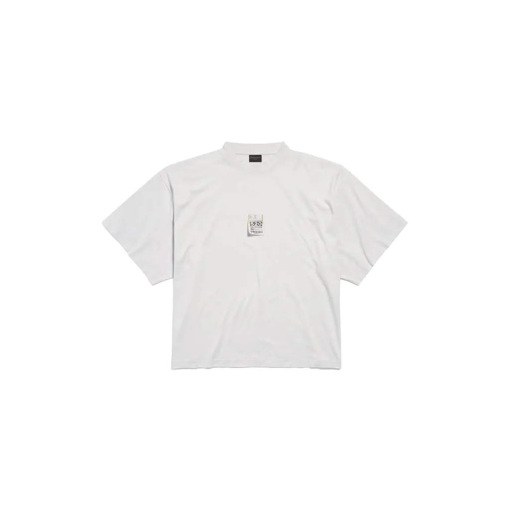 Airport Tag Cropped T-Shirt