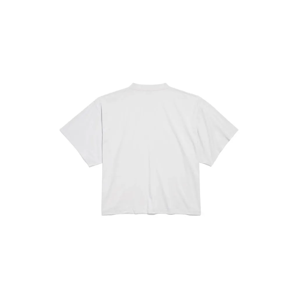 Airport Tag Cropped T-Shirt