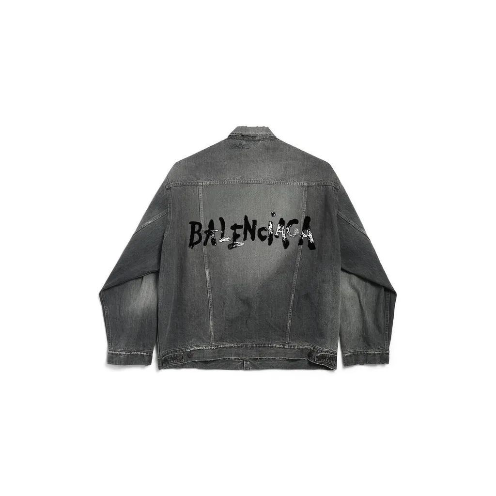 Painted Oversized Jacket