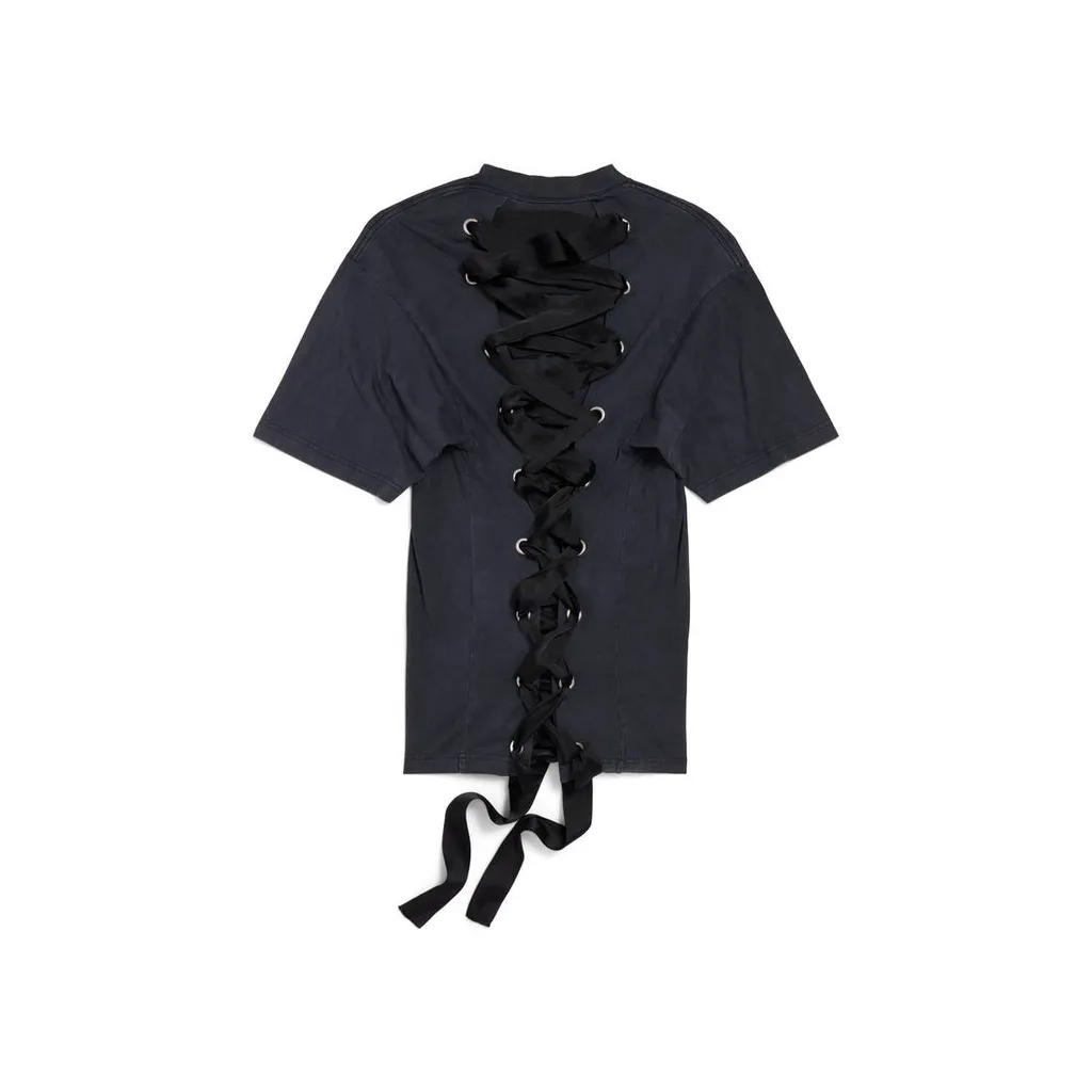 Lace-Up T-Shirt