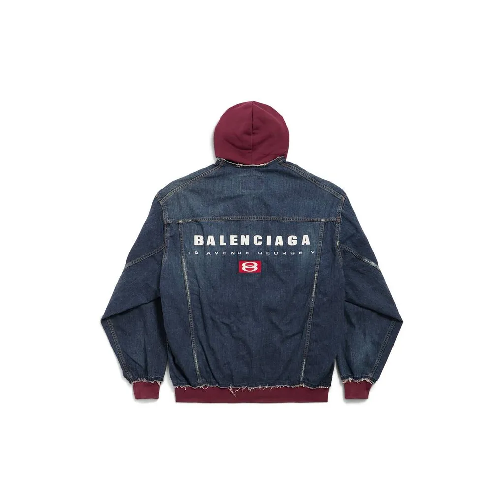 Patched Denim Jacket