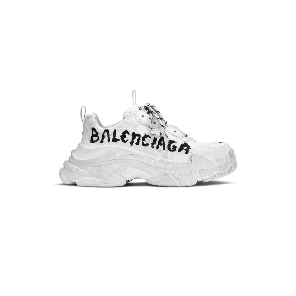 Triple S Paint Logo Sneaker