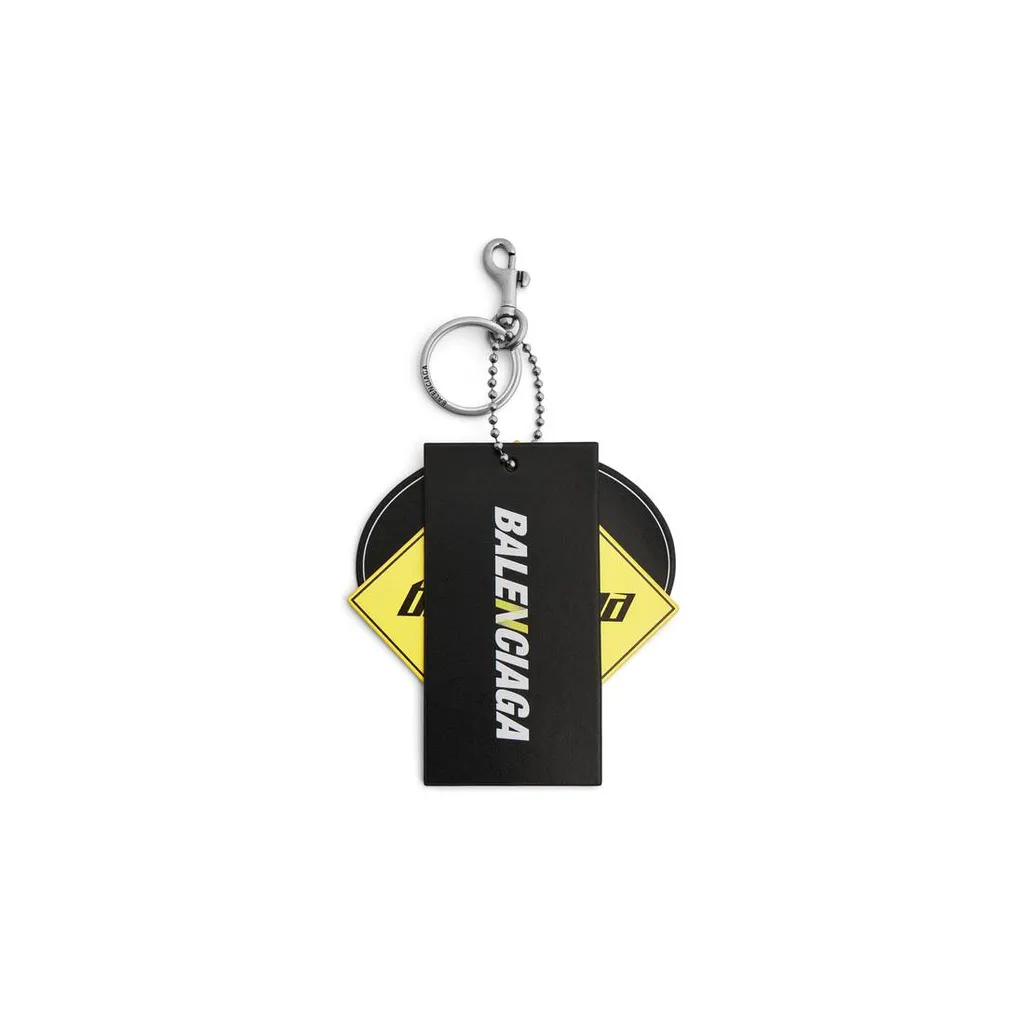 3 Tags Charm Keychain