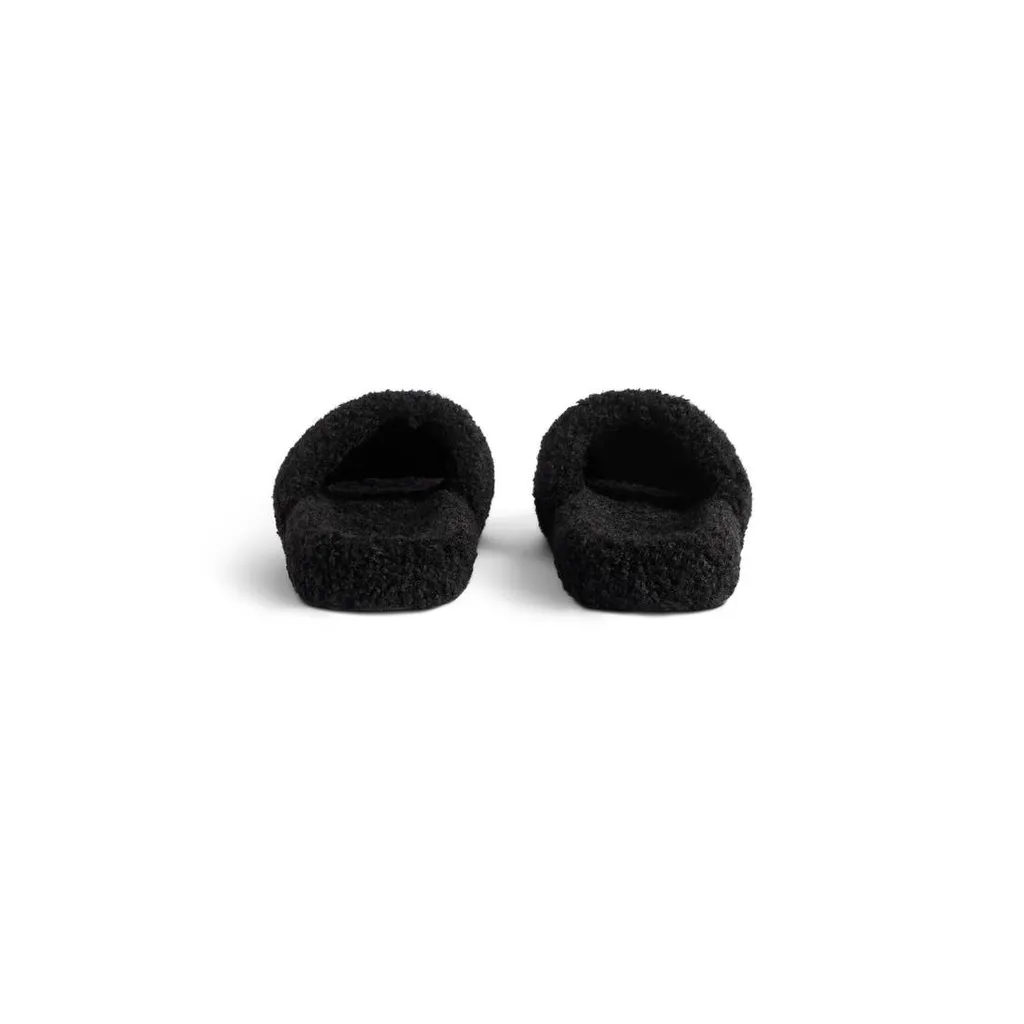 Furry Slide Sandal