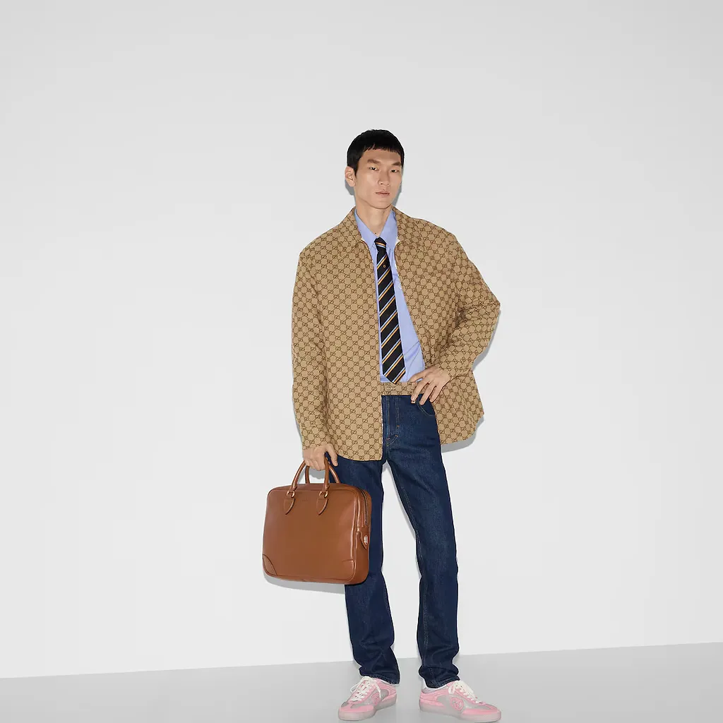 Gg Emblem Medium Briefcase