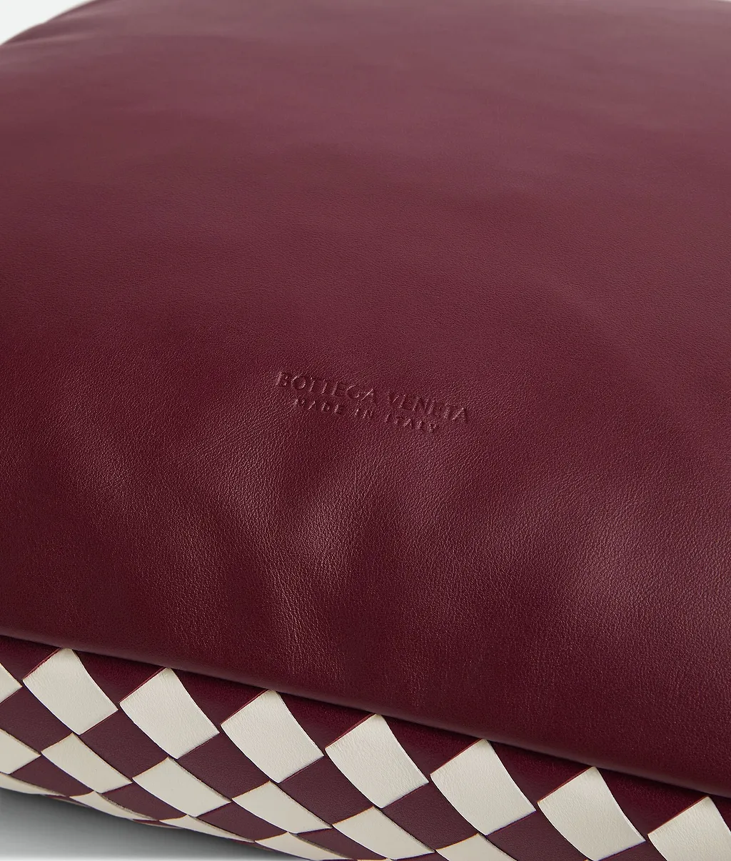Check Intrecciato Cushion