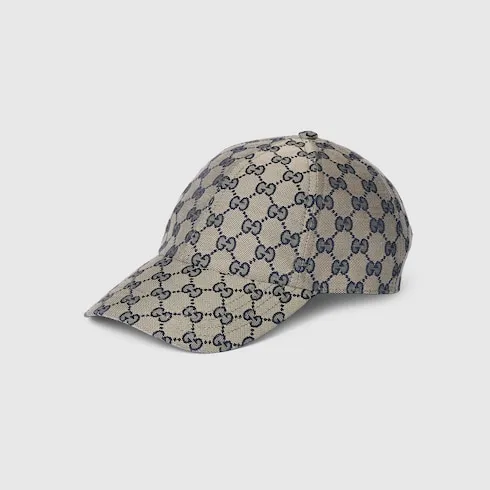 Gg Cotton Canvas Baseball Hat