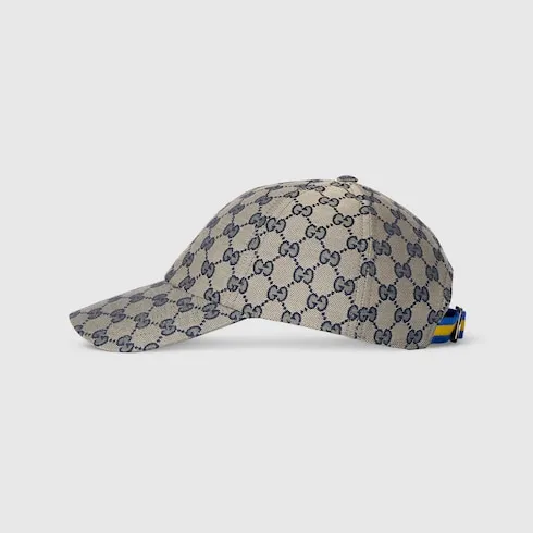 Gg Cotton Canvas Baseball Hat