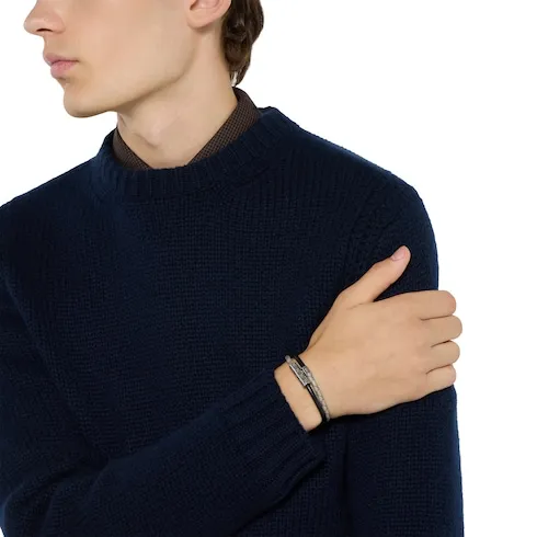 Double Bracelet With Gg Detail