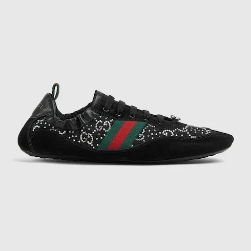 Gucci Shift Gg Crystal Sneaker