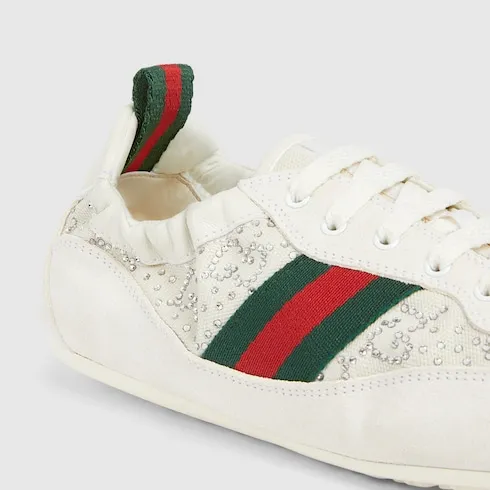 Gucci Shift Gg Crystal Sneaker