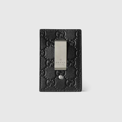Gg Emblem Money Clip