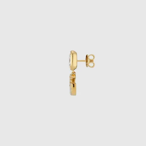 Gg Marmont Crystal Earrings