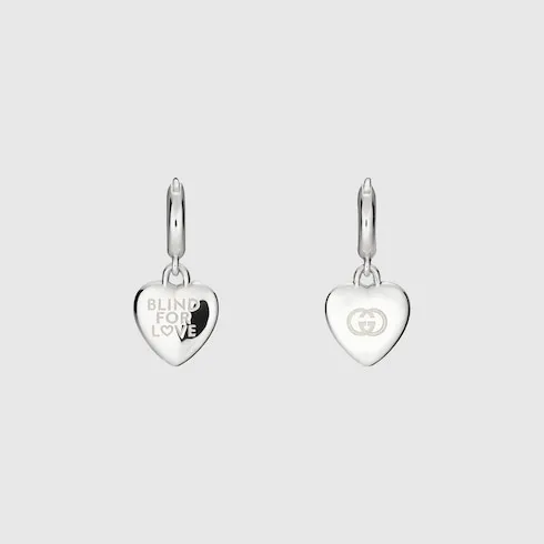 Blind For Love Hoop Earrings