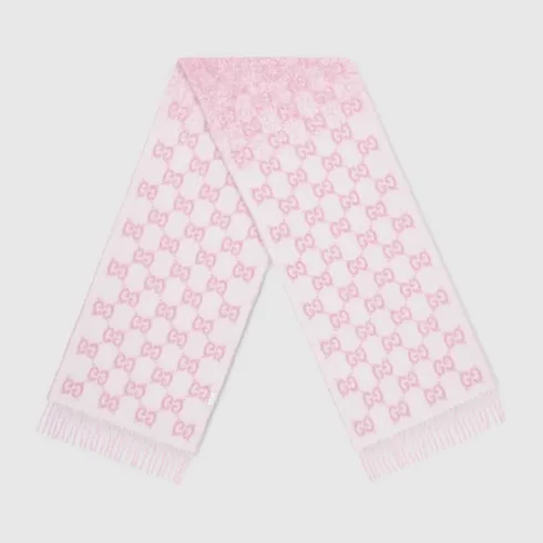 Gg Alpaca Wool Blend Scarf