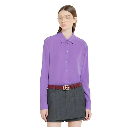 Silk CrÊPe De Chine Shirt