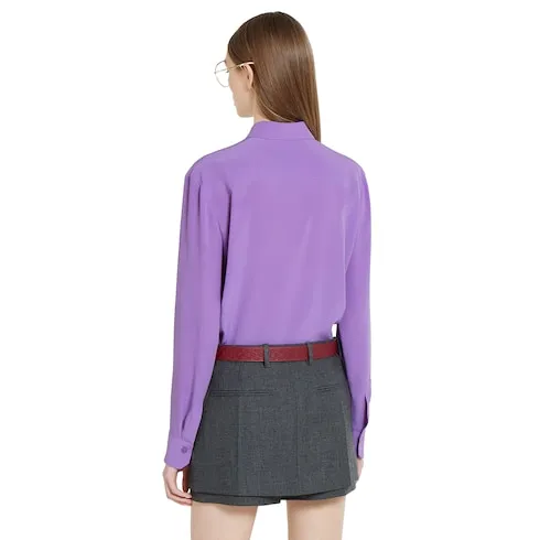 Silk CrÊPe De Chine Shirt