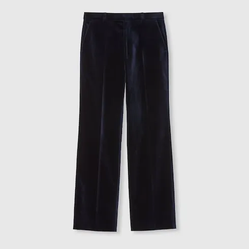 Stretch Cotton Velvet Pant