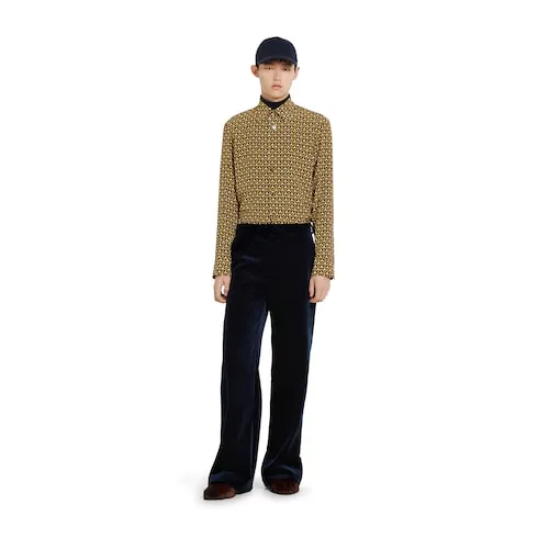 Stretch Cotton Velvet Pant