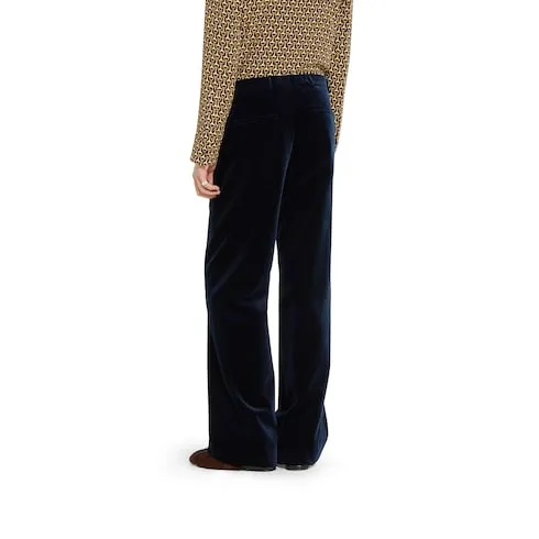 Stretch Cotton Velvet Pant