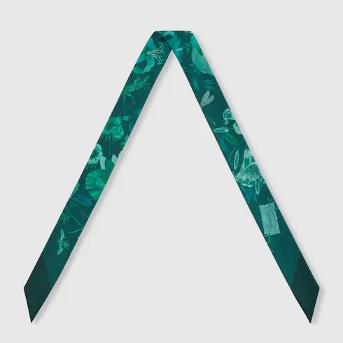 Printed Silk Ribbon