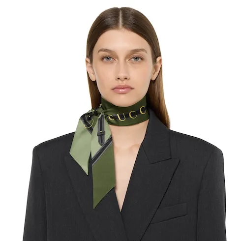 Printed Silk Twill Ribbon