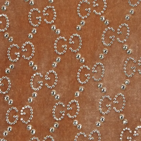 Gg Crystal Embroidered Leggings