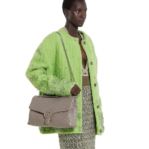 Gg Marmont Large Shoulder Bag