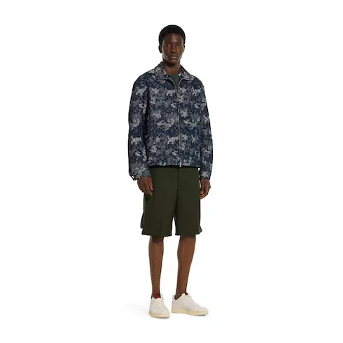 Gg Jacquard Denim Jacket