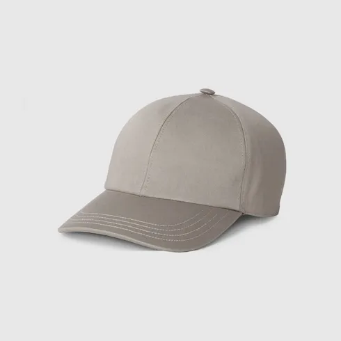 Cotton Baseball Hat With Embroidery