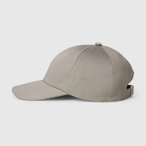 Cotton Baseball Hat With Embroidery