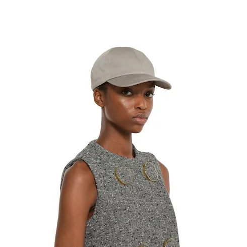 Cotton Baseball Hat With Embroidery