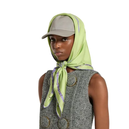 Cotton Baseball Hat With Embroidery