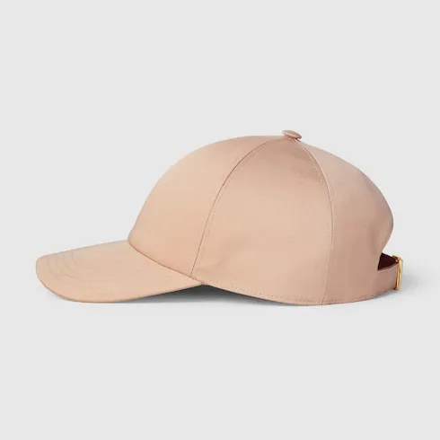 Cotton Baseball Cap With Embroidery