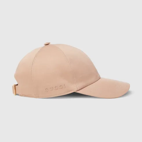 Cotton Baseball Cap With Embroidery