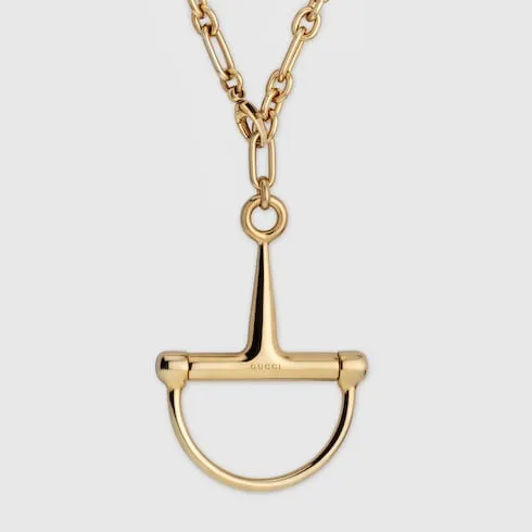 Half Horsebit Necklace