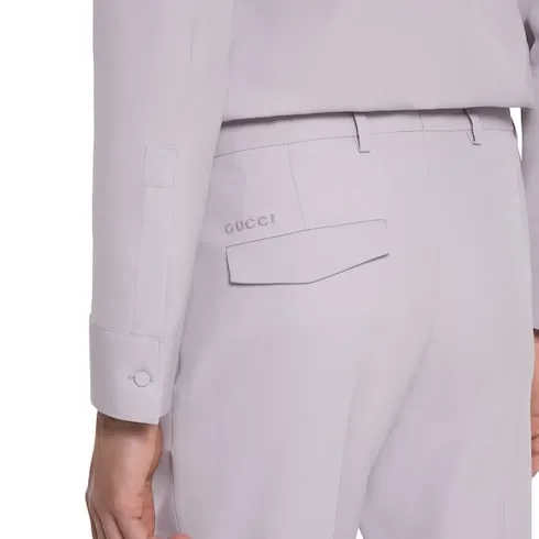 Dry Wool Gabardine Pant