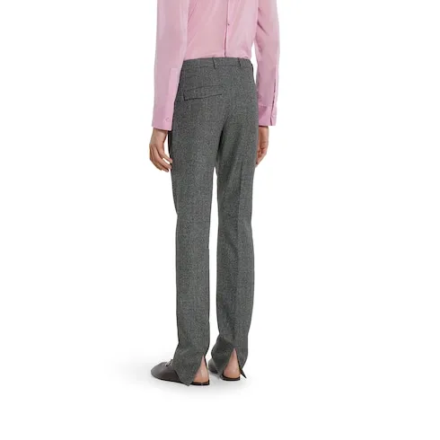 Wool Mouliné Pant