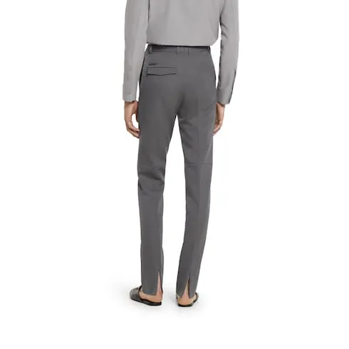 Heavy Wool Satin Pant