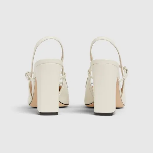 Gucci Horsebit Slingback Pump