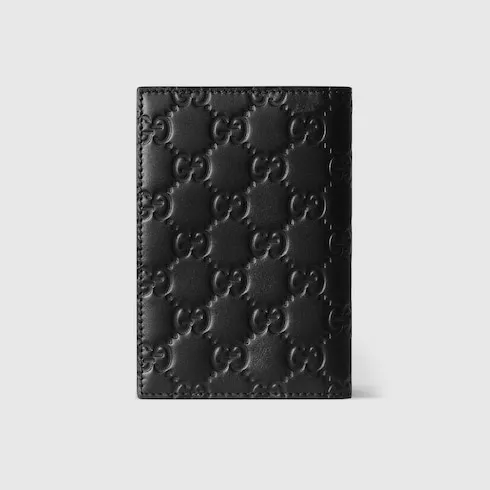 Gg Emblem Passport Case