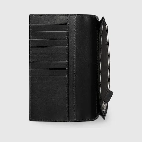 Gg Emblem Long Wallet