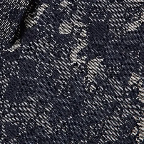Gg Jacquard Denim Shirt