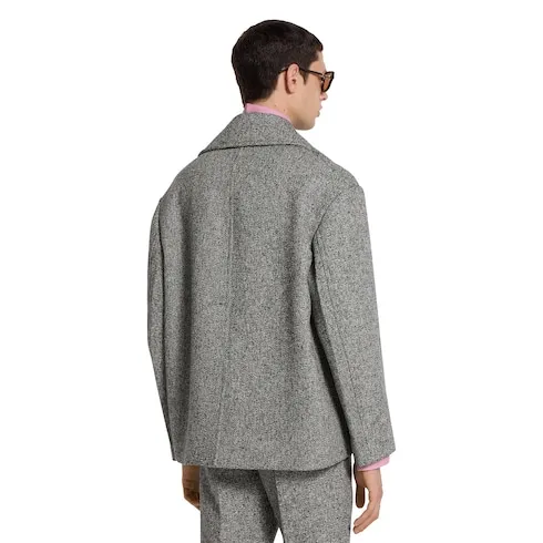 Double Cotton Wool Caban