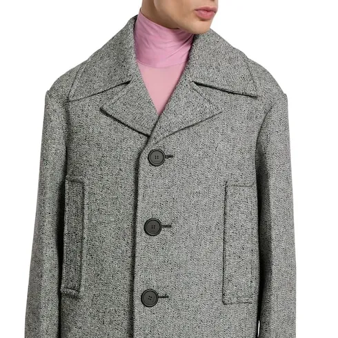 Double Cotton Wool Caban