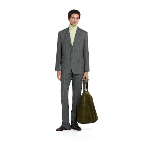 Wool Mouliné Jacket