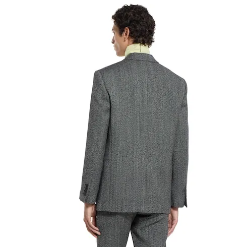 Wool Mouliné Jacket