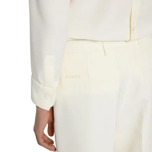 Silk Twill Pant