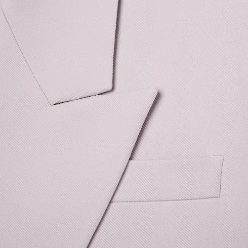 Double-Breast Wool Gabardine Jacket