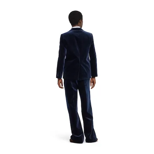 Stretch Cotton Velvet Jacket